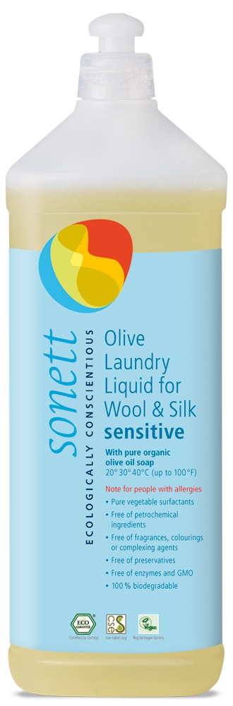 Detergent lichid pentru lana si matase neutru ECO Sonett – 1 litru